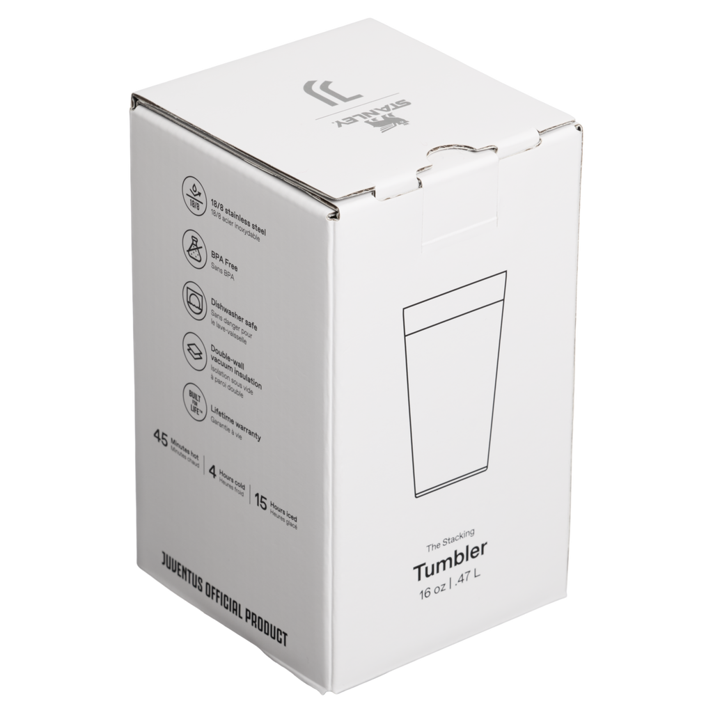 Stanley 1913 x Juventus Stay-Chill Stacking Pint 16oz – Limited Edition